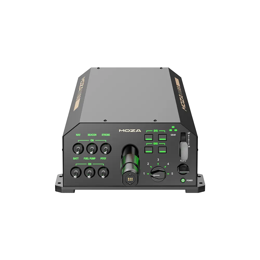 MOZA AY210 Force Feedback Yoke Bundle - Image 4